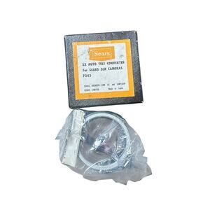 SEALED SEARS Auto 2X Tele Converter lens for Sears SLR cameras No 7342